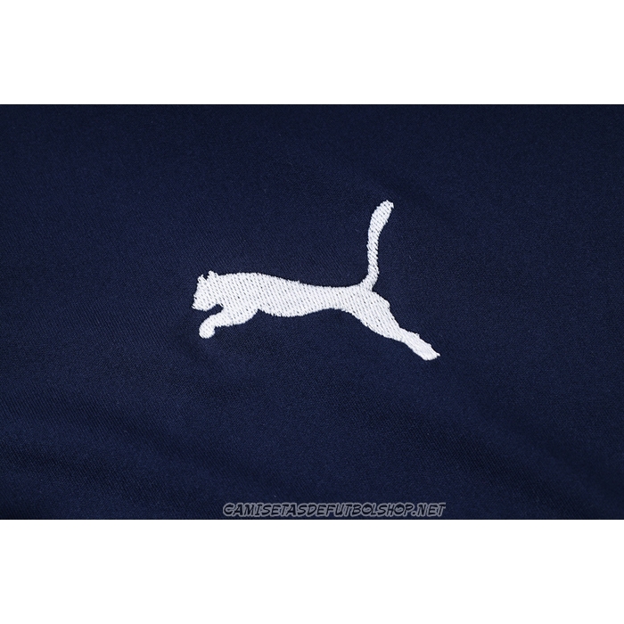 Chandal del Olympique Marsella 22-23 Manga Corta Azul
